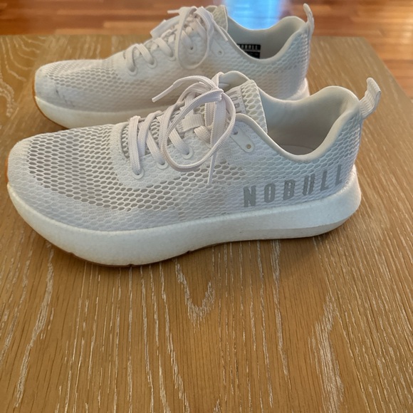 NOBULL White Mesh Trainers - Picture 4 of 7